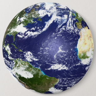 Badge Rond 15,2 Cm (Solides solubles) Bouton de la terre