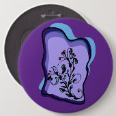 Badge Rond 15,2 Cm Some Evening Vine (Devant & derrière)