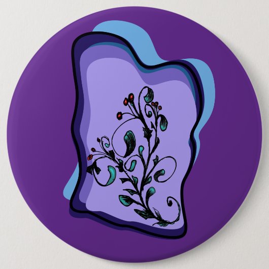 Badge Rond 15,2 Cm Some Evening Vine (Devant)
