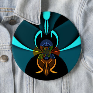 Badge Rond 15,2 Cm Spécial Halloween Hakuna Matata