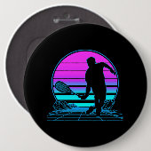 Badge Rond 15,2 Cm Squash Pastel Goth Vaporwave (Devant & derrière)
