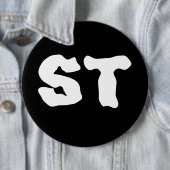 Badge Rond 15,2 Cm St (En situation)