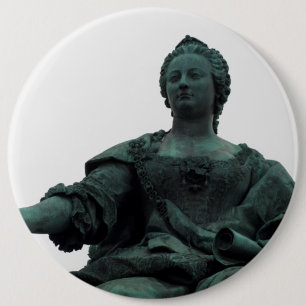 Badge Rond 15,2 Cm Statue Of Maria Theresia