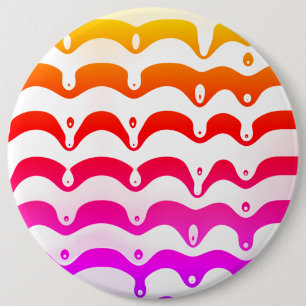 Badge Rond 15,2 Cm Stripes de Jazzy Tropical