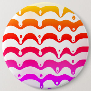 Badge Rond 15,2 Cm Stripes de Jazzy Tropical