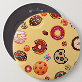 Badge Rond 15,2 Cm Sucres 2 (Devant & derrière)
