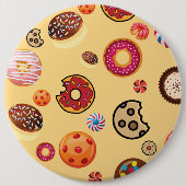 Badge Rond 15,2 Cm Sucres 2 (Devant)