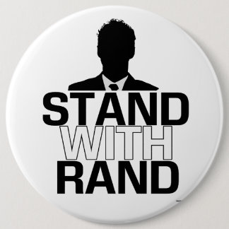 Badge Rond 15,2 Cm "Support avec le bouton de Paul 2016 de