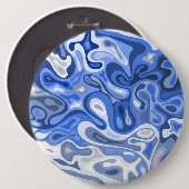 Badge Rond 15,2 Cm Surface liquide 10 (Devant & derrière)