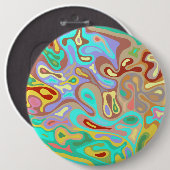 Badge Rond 15,2 Cm Surface liquide 12 (Devant & derrière)
