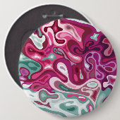 Badge Rond 15,2 Cm Surface liquide 3 (Devant & derrière)