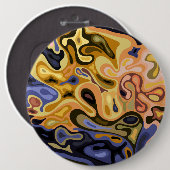 Badge Rond 15,2 Cm Surface liquide 7 (Devant & derrière)
