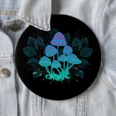 Badge Rond 15,2 Cm Tabourets dans Bushes (En situation)
