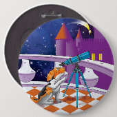 Badge Rond 15,2 Cm télescope pour chiens (Devant & derrière)