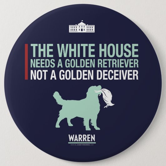 Badge Rond 15,2 Cm Terriers 2020 - Bailey - golden retriever (Devant)
