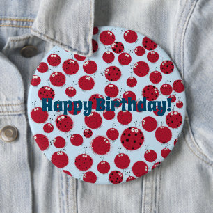 Badge Rond 15,2 Cm The Ladybug Shindig