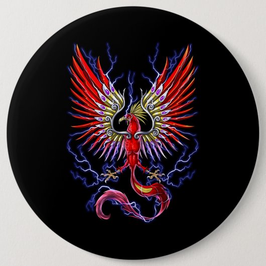Badge Rond 15,2 Cm Thunderbird Cryptid Creator (Devant)