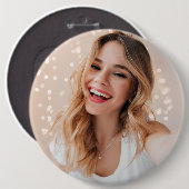 Badge Rond 15,2 Cm Ton visage pour un anniversaire (Devant & derrière)