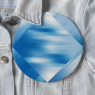 Badge Rond 15,2 Cm Topaz bleu
