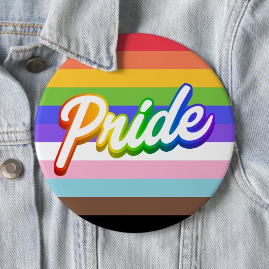 Badge Rond 15,2 Cm Tour Pride Colossal 6" (En situation)