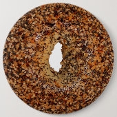 Badge Rond 15,2 Cm Tout Bagel (Devant)