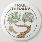 Badge Rond 15,2 Cm Trail Therapy (Devant)