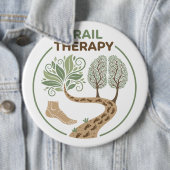 Badge Rond 15,2 Cm Trail Therapy (En situation)