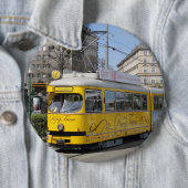 Badge Rond 15,2 Cm Tramway de Vienne (En situation)