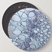 Badge Rond 15,2 Cm Travail numérique Abstrait 6 (Devant & derrière)