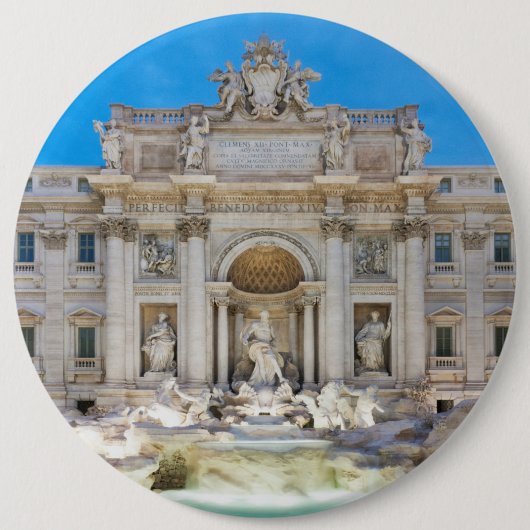 Badge Rond 15,2 Cm Trevi fountain (Devant)