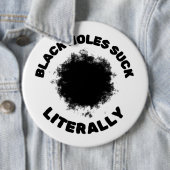 Badge Rond 15,2 Cm Trous noirs (En situation)