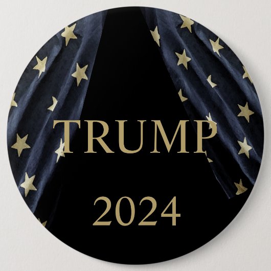 BADGE ROND 15,2 CM TRUMP 2024 (Devant)