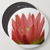 Badge Rond 15,2 Cm Tulipe rose (Devant & derrière)