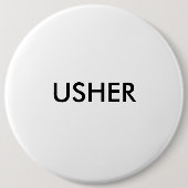 BADGE ROND 15,2 CM USHER (Devant)