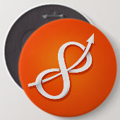 Badge Rond 15,2 Cm USTP Infinity Ascent Symbol (Devant & derrière)