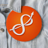 Badge Rond 15,2 Cm USTP Infinity Ascent Symbol (En situation)