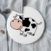 Badge Rond 15,2 Cm Vache (En situation)