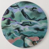 Badge Rond 15,2 Cm Vagues En Harmonie Acrylique Pour L'Art Abstrait (Devant)