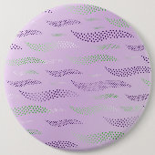 Badge Rond 15,2 Cm Vagues Tigre (motif stylisé) 3 (Devant)