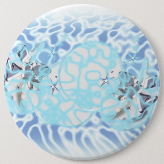 Badge Rond 15,2 Cm Vent de bouton (Devant)