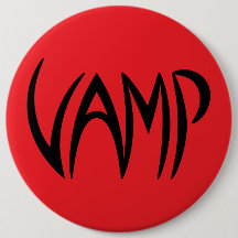 Version Texte Vamp (rouge/noir)