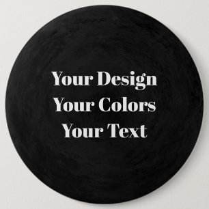 Badge Rond 15,2 Cm Vierge - Créez votre propre personnalisation