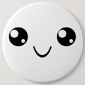 Badge Rond 15,2 Cm Visage souriant (Devant)