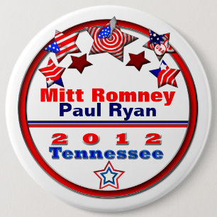 Badge Rond 15,2 Cm Votre candidat Tennessee