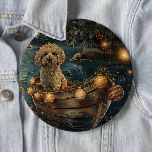 Badge Rond 15,2 Cm Voyage de fête de Noël Havaneois
