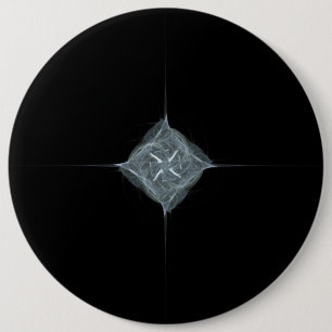 Badge Rond 15,2 Cm Vues fractales