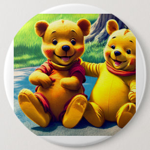 Badge Rond 15,2 Cm Winnie l'Ooh 8.