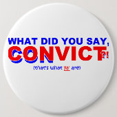 Badge Rond 15,2 Cm Yappy Clapback (Devant)