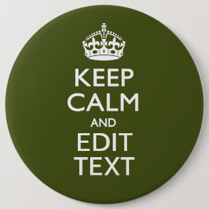 Badge Rond 15,2 Cm Your Text