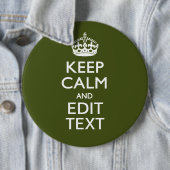 Badge Rond 15,2 Cm Your Text (En situation)